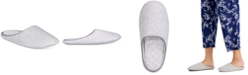 Charter Club Pointelle Closed-Toe Slippers, Created for Macy's